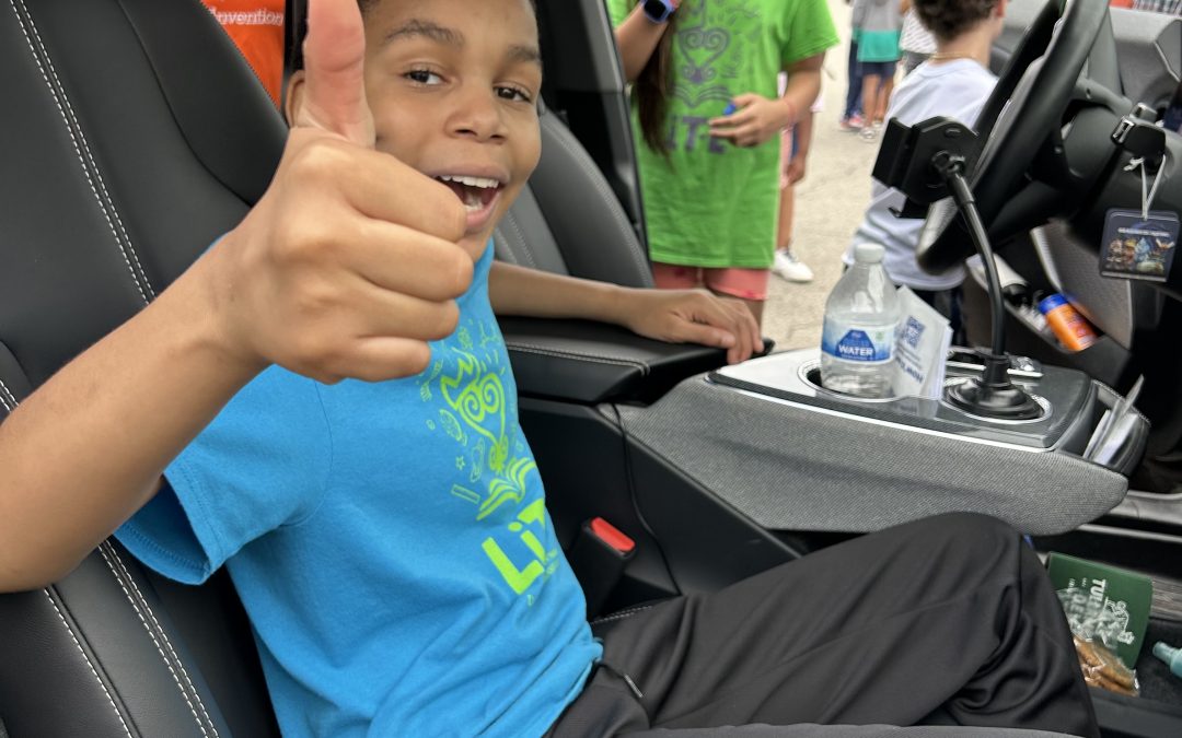 Learning About the Benefits of EVs at the LIT-E STEM Camp in Dayton, Ohio